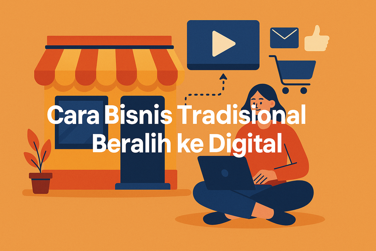 Cara Bisnis Tradisional Beralih ke Digital