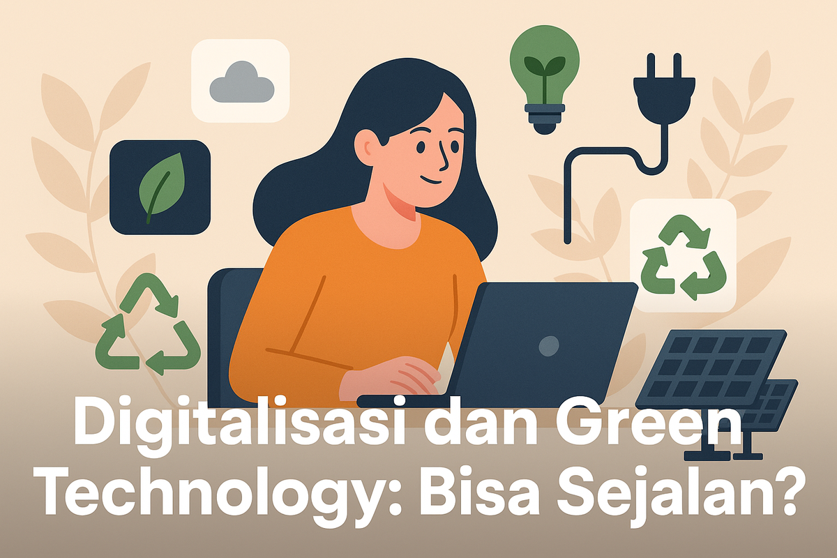 Digitalisasi dan Green Technology: Bisa Sejalan?