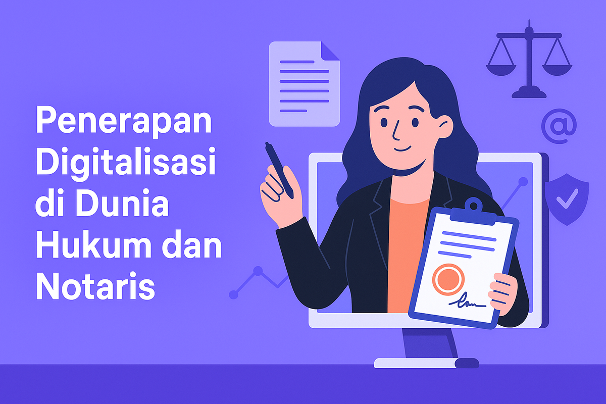 Penerapan Digitalisasi di Dunia Hukum dan Notaris