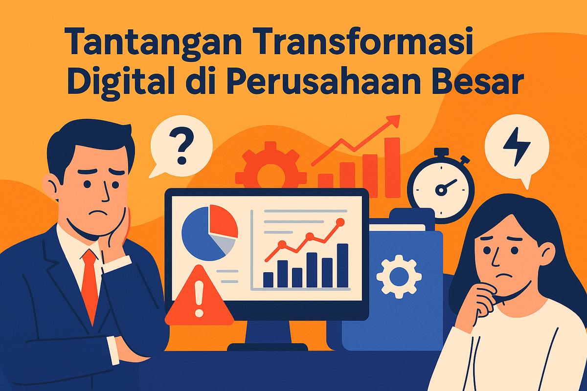 Tantangan Transformasi Digital di Perusahaan Besar