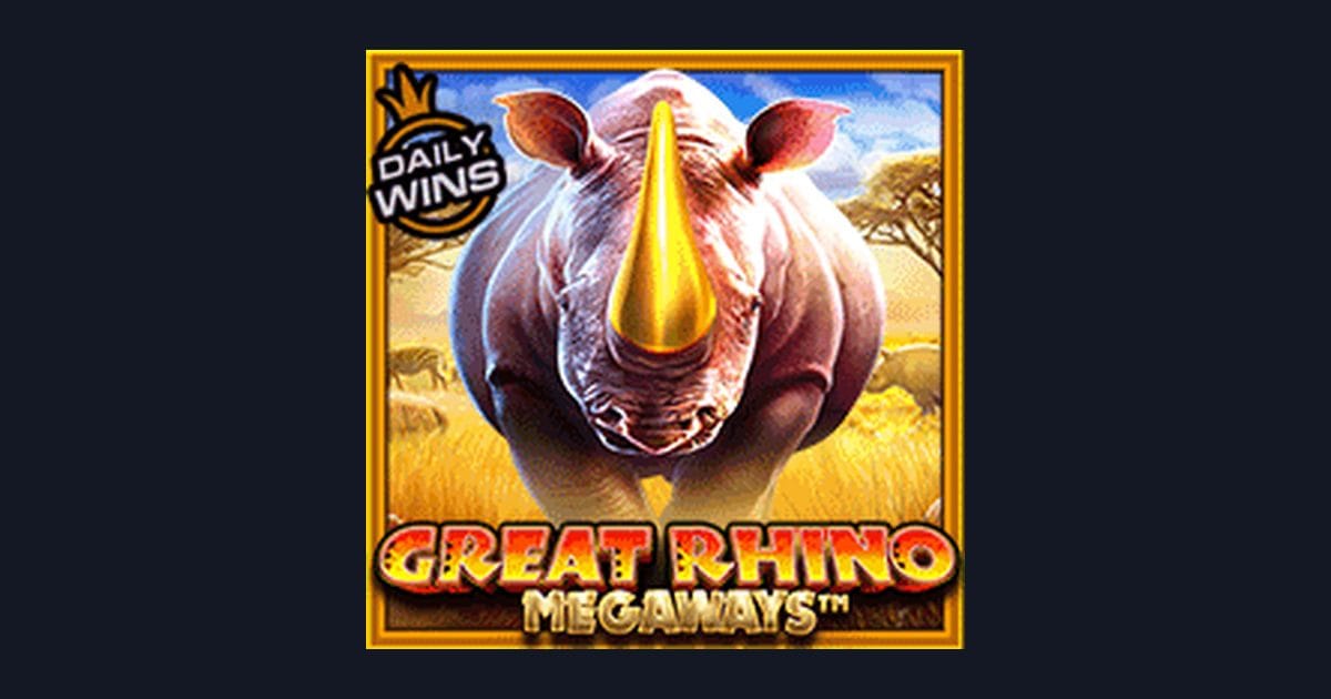 Raih Maxwin dengan Great Rhino Megaways, Slot Seru Bertema Safari